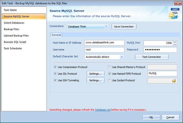 mysql backup scheduler windows