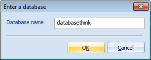 Enter a database