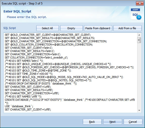 mysql backup scheduler windows