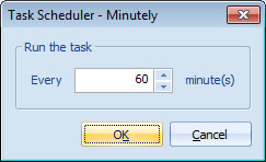 Task Scheduler - Minutely